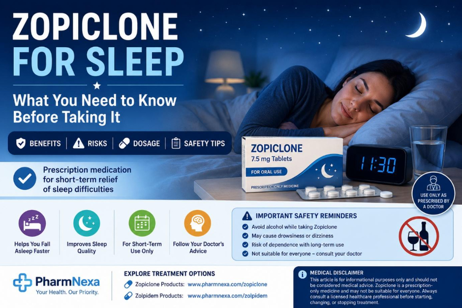 Zopiclone for Sleep: What You Need to Know Before Taking It